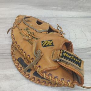 MacGREGOR Leather 1st Base Glove Mitt 13.5”, LHT, BBFBPROR Baseball Softball
